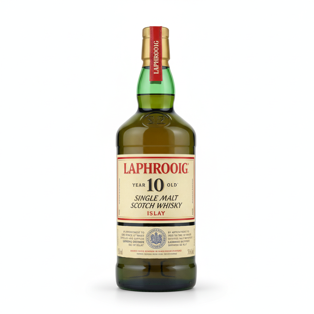 Laphroaig 10-Year-Old Single Malt Scotch